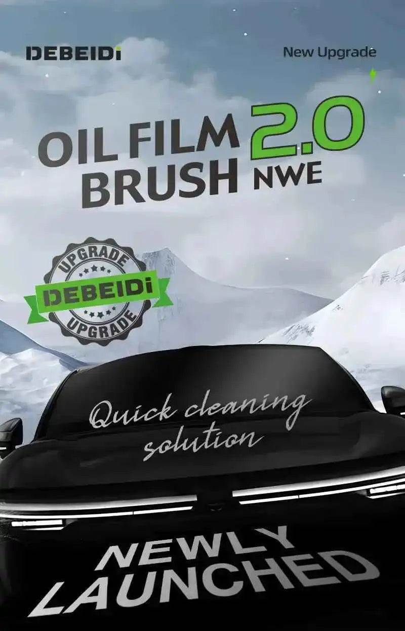CrystalShield Pro 2.0 Anti-Fog Glass Cleaning Brush💦🚗