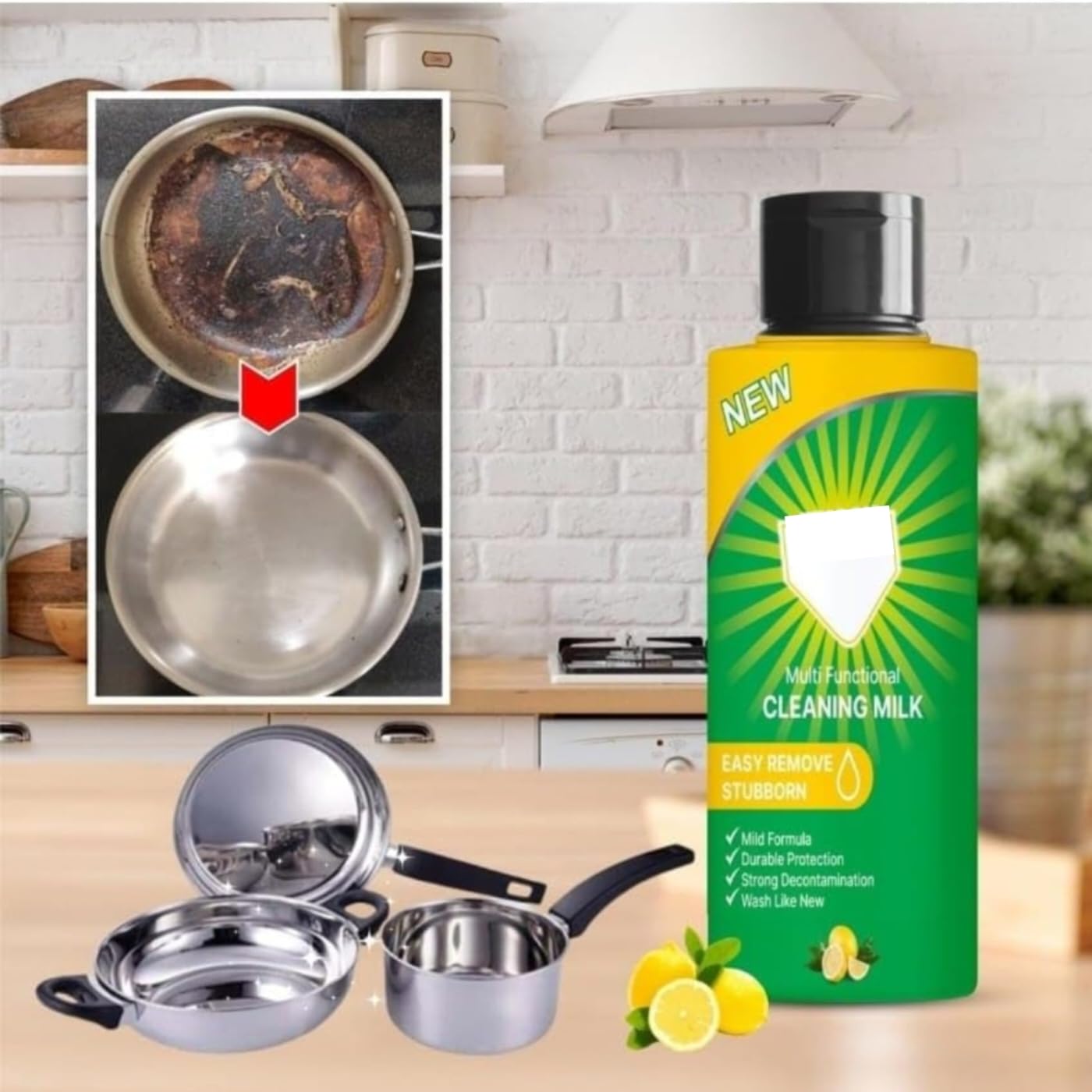 🔥 Pack Of 4🔥 Powerful Multifunctional Cleaner