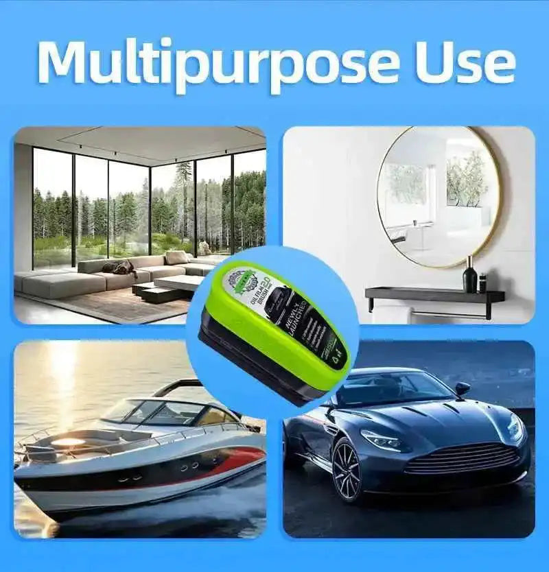 CrystalShield Pro 2.0 Anti-Fog Glass Cleaning Brush💦🚗