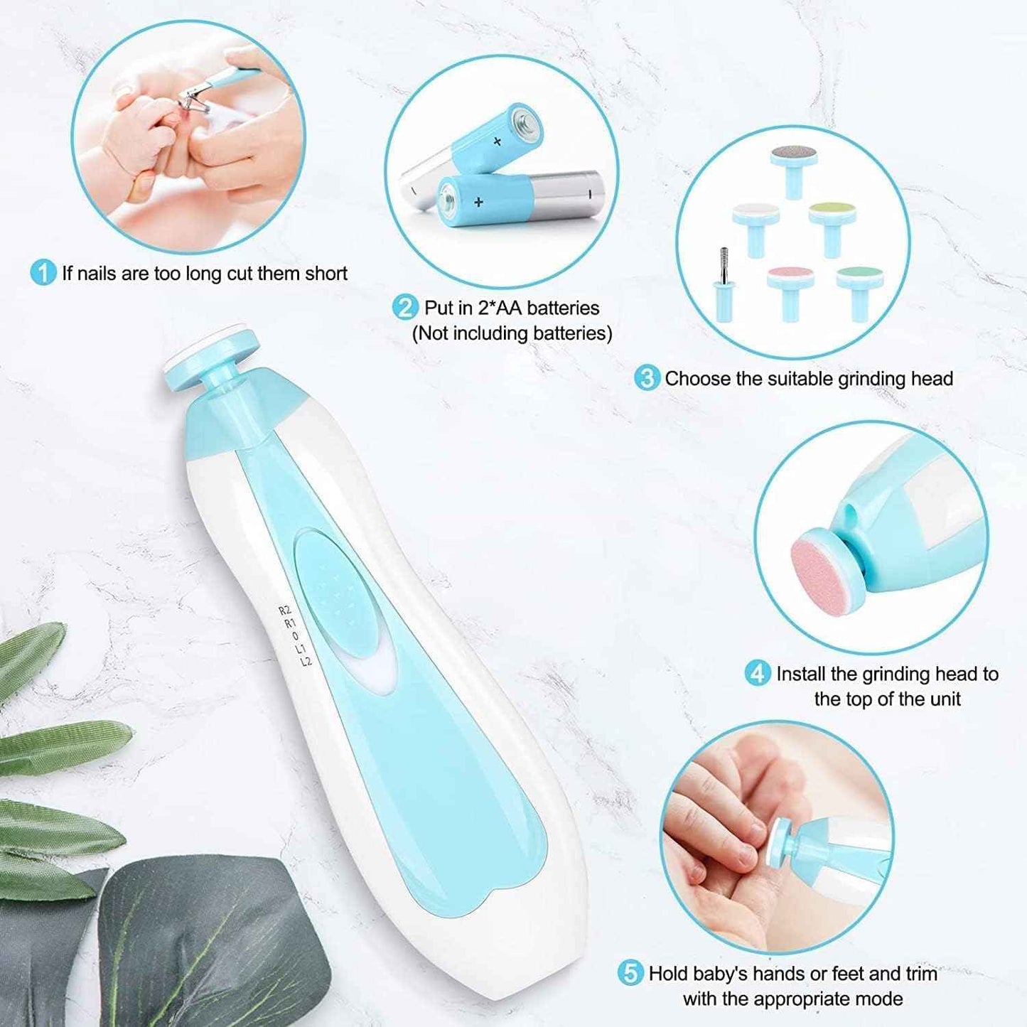 Baby Nail Trimmer With Lights