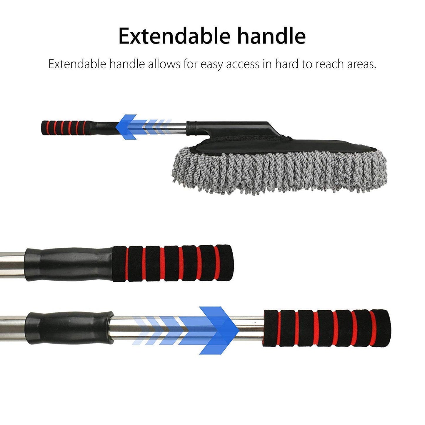 New Extendable Microfiber Car Cleaning Brush