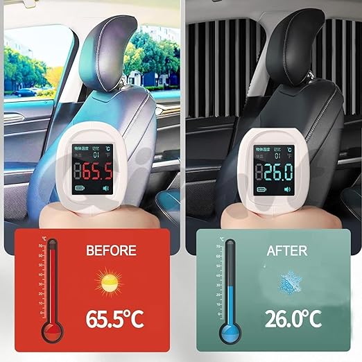 Magnetic Car Curtains | Window Privacy Sunshade (4pcs)