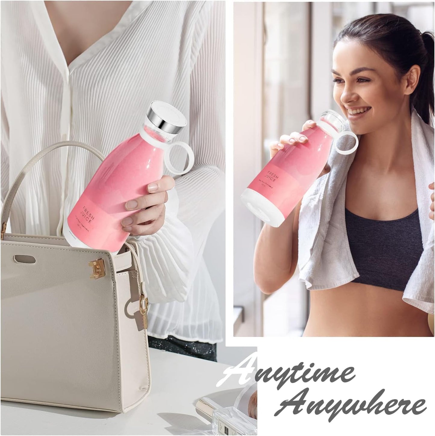 USB Rechargeable Mini Juicer Blender Bottle