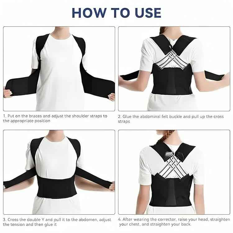 Posture Corrector Back Support Belt for Back Pain Relief