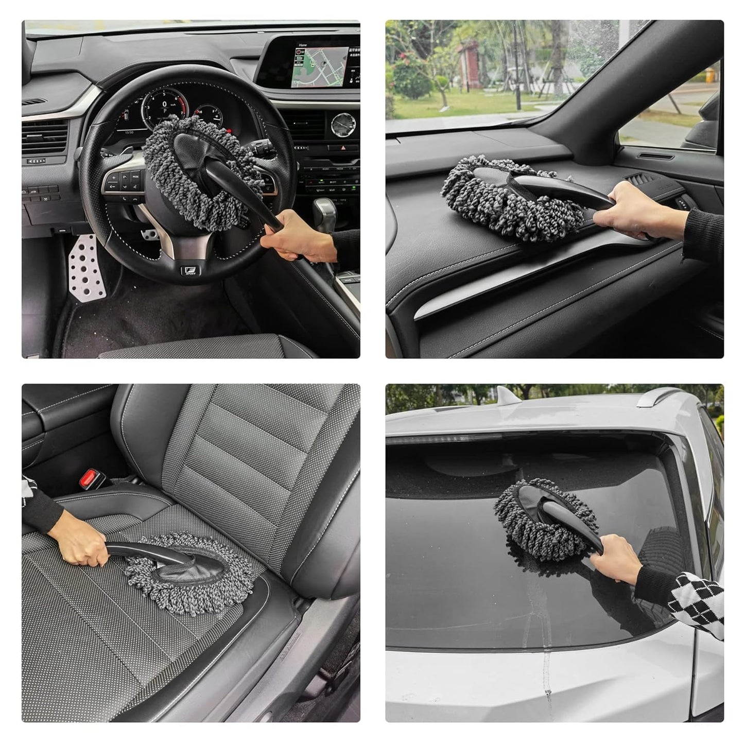New Extendable Microfiber Car Cleaning Brush