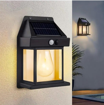 Solar Wall Lights Outdoor (1/3 Light Bulb)