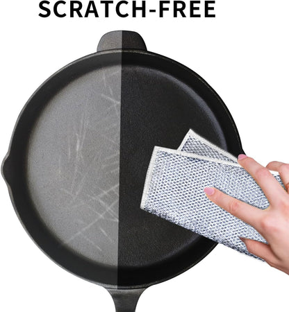 Multipurpose Metal Mesh Cleaning Cloth (Pack of 5)
