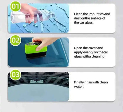 CrystalShield Pro 2.0 Anti-Fog Glass Cleaning Brush💦🚗