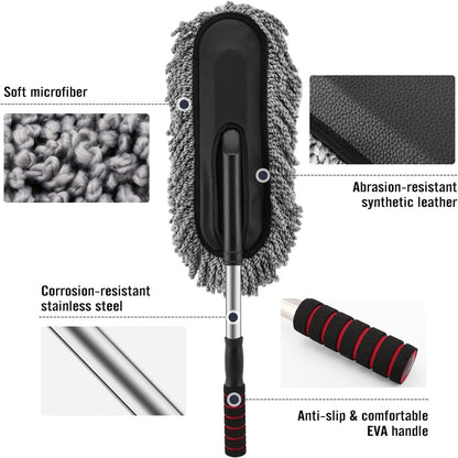 New Extendable Microfiber Car Cleaning Brush