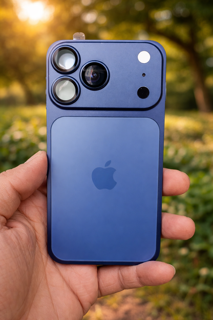Metal Bumper Converter Case to iPhone 17 Pro Max ( Images are Real & Genuine )