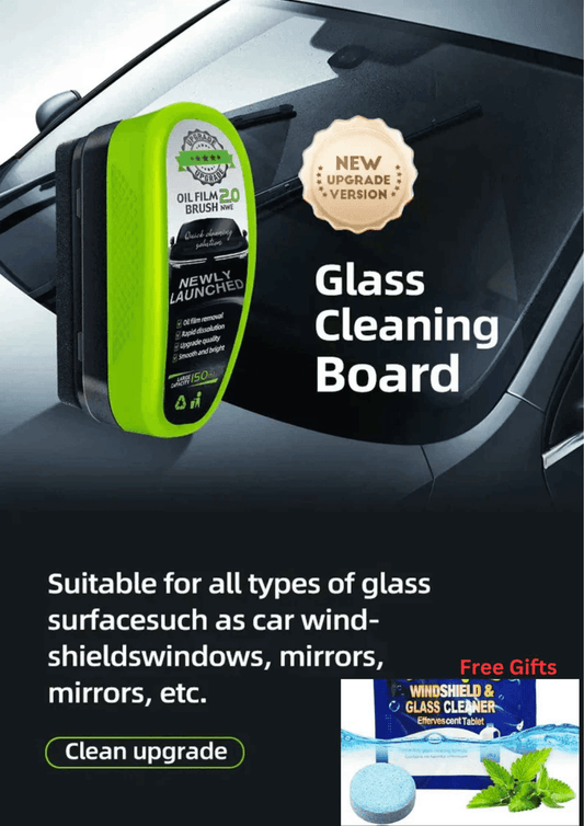 CrystalShield Pro 2.0 Anti-Fog Glass Cleaning Brush💦🚗