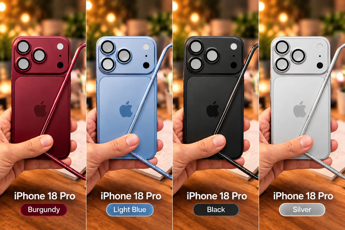 Premium Metal Converter Case to iPhone 18 Pro/Pro Max