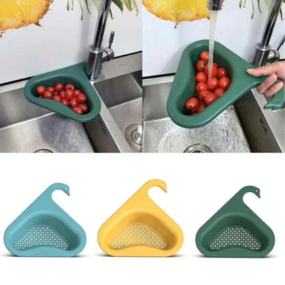 (Pack of 2/4) Swan-Shaped Strainer for Kitchen Sink Tap Multipurpose Use.