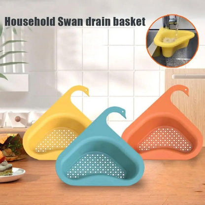 (Pack of 2/4) Swan-Shaped Strainer for Kitchen Sink Tap Multipurpose Use.