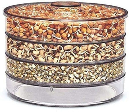 Grains Seeds Dal Channa Chole Ragi Organic Sprouting Jar