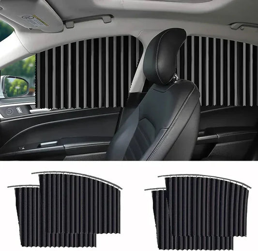 Magnetic Car Curtains | Window Privacy Sunshade (4pcs)