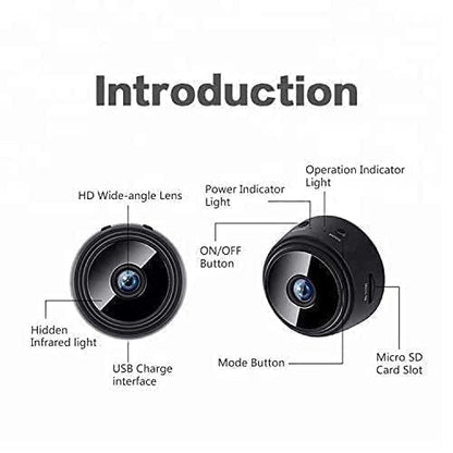 Mini Portable Wireless Wi-Fi Security Camera