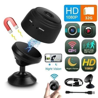 Mini Portable Wireless Wi-Fi Security Camera
