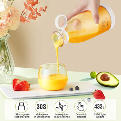 USB Rechargeable Mini Juicer Blender Bottle