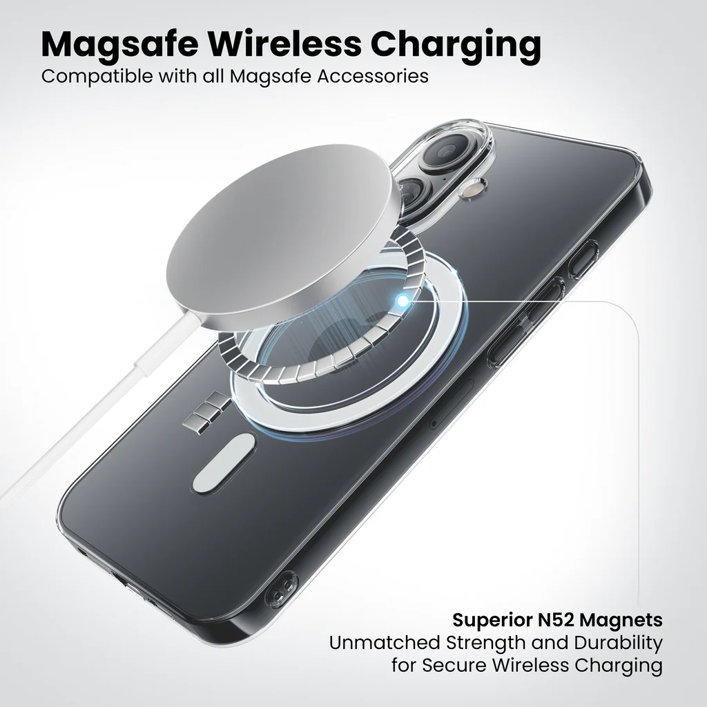 Anti-Yellow Magsafe Clear Case