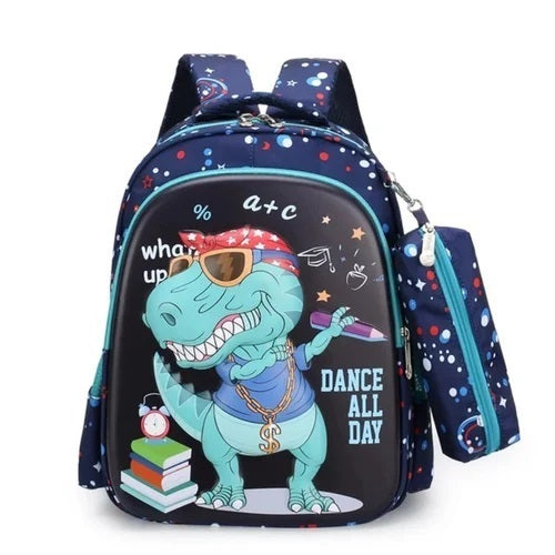 Kids' 3D Cartoon School Bag (Ages 2-5)