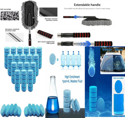New Extendable Microfiber Car Cleaning Brush